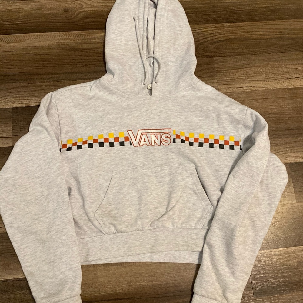 Vans XS sweatshirt crop hoodie